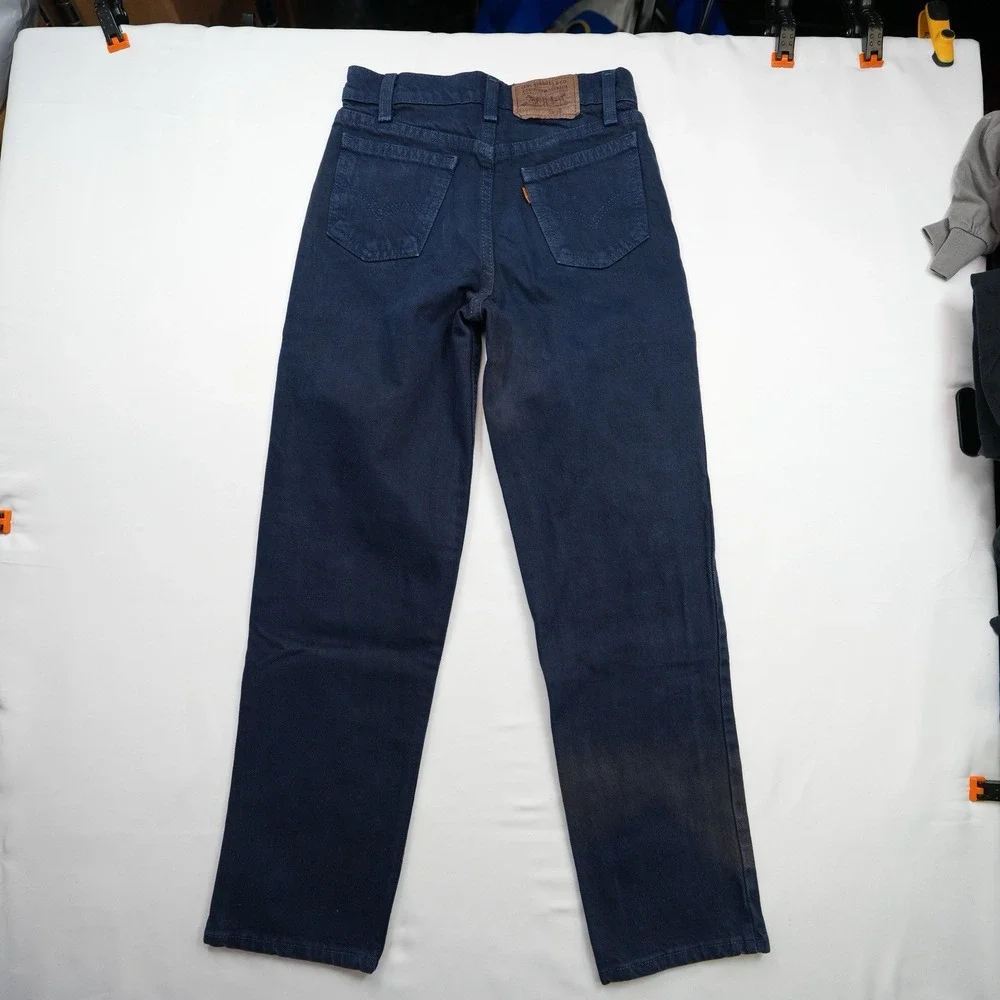 Orange Tab Levi's Jeans Youth Sz 12‎ (25X26) 550 Relaxed Fit Denim